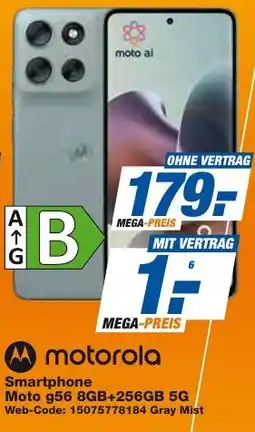 expert Techno Land motorola Smartphone + O₂ Blue XS 20GB Angebot