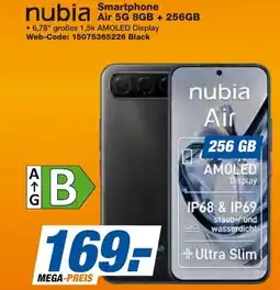 expert Techno Land nubia Smartphone Air 5G 8GB + 256GB Angebot