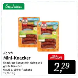 KONSUM Korch Mini-Knacker Angebot