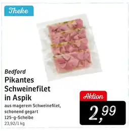 KONSUM Bedford Pikantes Schweinefilet in Aspik Angebot
