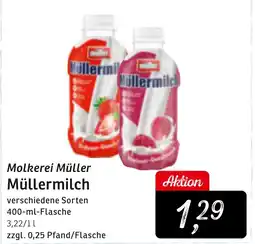 KONSUM Molkerei Müller Müllermilch Angebot