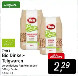KONSUM Tress Bio Dinkel- Teigwaren Angebot