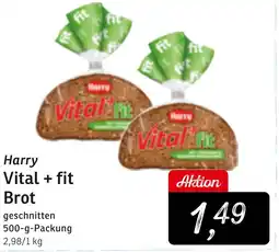 KONSUM Harry Vital + fit Brot Angebot