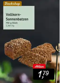 KONSUM Vollkorn- Sonnenbatzen Angebot