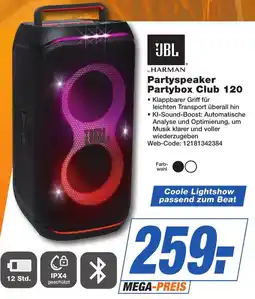 K+B Expert JBL Partyspeaker Partybox Club 120 Angebot