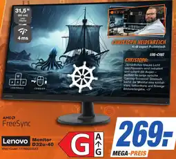 K+B Expert Lenovo Monitor D32u-40 Angebot