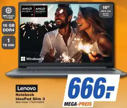 K+B Expert Lenovo Notebook IdeaPad Slim 3 Angebot