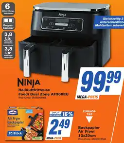 K+B Expert NINJA Heißluftfritteuse Foodi Dual Zone AF300EU Angebot