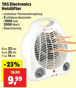 Thomas Philipps TAS Electronics Heizlüfter Angebot