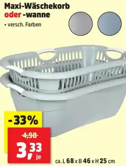 Thomas Philipps Maxi-Wäschekorb oder -wanne Angebot