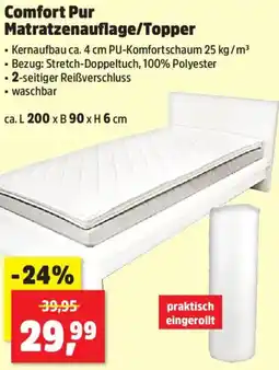 Thomas Philipps Comfort Pur Matratzenauflage/Topper Angebot