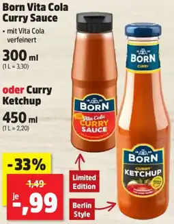 Thomas Philipps Born Vita Cola Curry Sauce oder Curry Ketchup Angebot