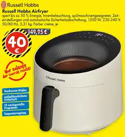 TEDi Russell Hobbs Airfryer Angebot