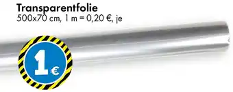 TEDi Transparentfolie Angebot