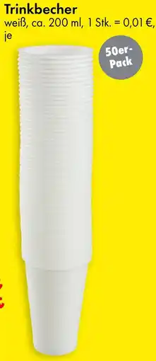 TEDi Trinkbecher Angebot