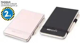 TEDi Notizblock Angebot