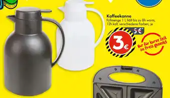 TEDi Kaffeekanne Angebot