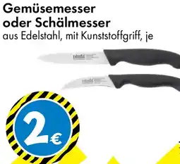 TEDi Gemüsemesser oder Schälmesser Angebot