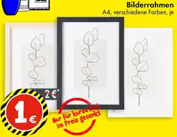 TEDi Bilderrahmen Angebot