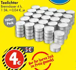 TEDi Teelichter Angebot