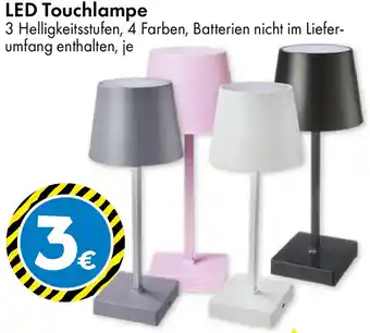 TEDi LED Touchlampe Angebot