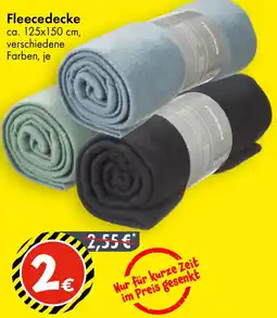 TEDi Fleecedecke Angebot