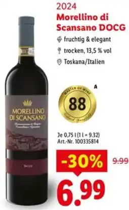 Lidl 2024 Morellino di Scansano DOCG Angebot