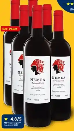 Lidl 2023 Nemea Agiorgitiko POP Angebot