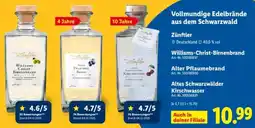 Lidl Zünftler Williams-Christ-Birnenbrand Angebot