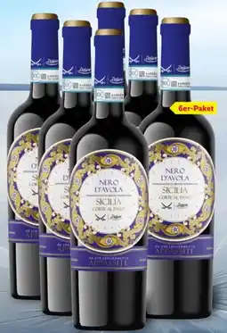 Lidl 2022 6er-Paket Sansibar Deluxe Corte al Passo Nero D'Avola DOC Angebot