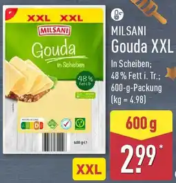 Aldi Nord MILSANI Gouda XXL Angebot