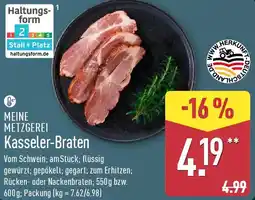 Aldi Nord MEINE METZGEREI Kasseler-Braten Angebot