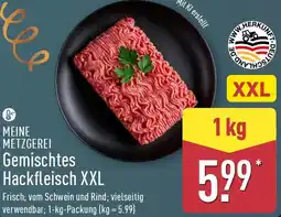 Aldi Nord MEINE METZGEREI Gemischtes Hackfleisch XXL Angebot