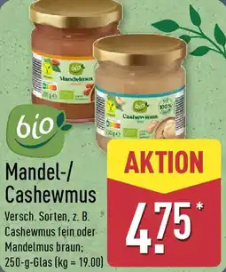Aldi Nord bio Mandel-/ Cashewmus Angebot
