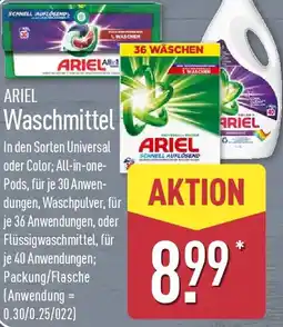 Aldi Nord ARIEL Waschmittel Angebot