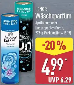 Aldi Nord Lenor Wäscheparfüm Angebot
