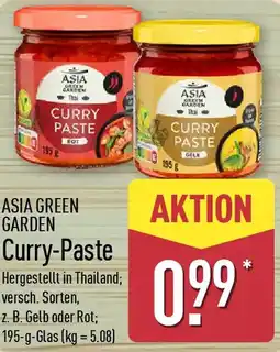 Aldi Nord ASIA GREEN GARDEN Curry-Paste Angebot