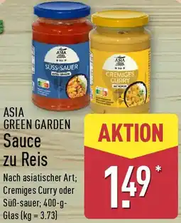Aldi Nord ASIA GREEN GARDEN Sauce zu Reis Angebot