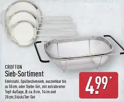 Aldi Nord CROFTON Sieb-Sortiment Angebot