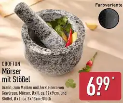 Aldi Nord CROFTON Mörser mit Stößel Angebot