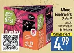 E-Center Micro- feuerwerk 2 Go! Angebot