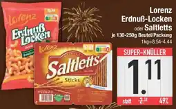 E-Center Lorenz Erdnuẞ-Locken oder Saltletts Angebot