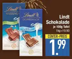 E-Center Lindt Schokolade Angebot