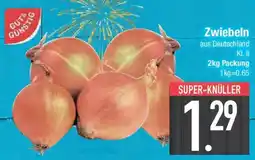 E-Center GUT& GUNSTIG Zwiebeln Angebot