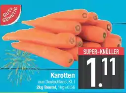 E-Center GUT&GUNSTIG Karotten Angebot