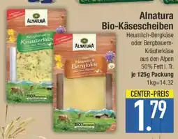 E-Center Alnatura Bio-Käsescheiben Angebot