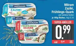 E-Center Milram Zaziki, Frühlings Quark Angebot