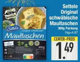 E-Center Settele Original schwäbische Maultaschen Angebot