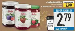 E-Center d'arbo Konfitüre Bio oder Naturrein Angebot