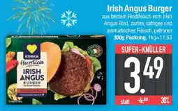 E-Center EDEKA Herzstücke Irish Angus Burger Angebot